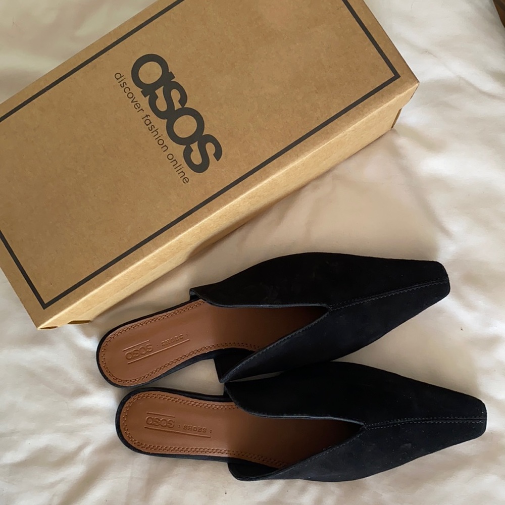 Suede Mules 9